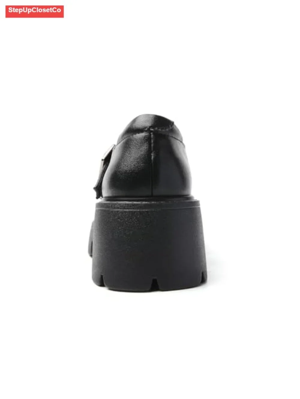 Mary Jane Shoes Women Adjustable Strap Platform Chunky Heels